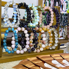 【Moderate Version Crystal Mystery Bag】1 Bag=100% natural crystal/agate/jade bracelets