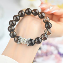 Root Keeper - Smoky Quartz Bracelet - 12mm