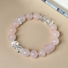 Aphrodite's Pulse - Rose Quartz Bracelet - Healing/Love - 11mm