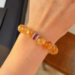 Golden Catalyst - Citrine Bracelet - Confidence/Creative/Wealth - 12mm